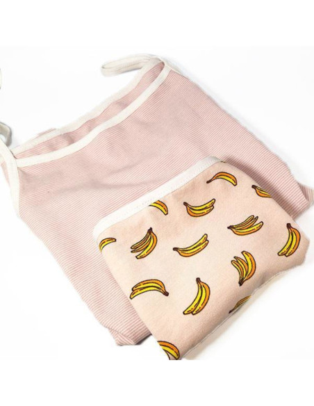 Tanktop-Muster, Slip oder Shorty Belle - Ikatee