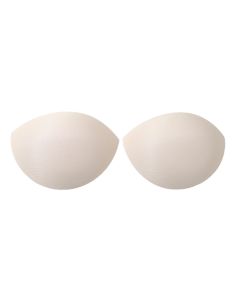 Beige Halbmond-Push-up-BH-Schalen