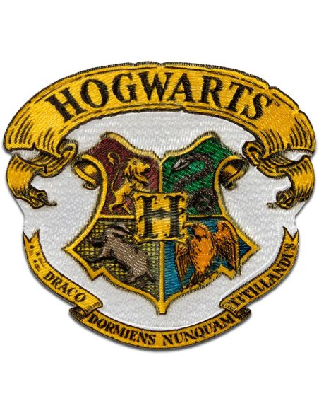 Harry Potter - Hogwarts Bügelabzeichen