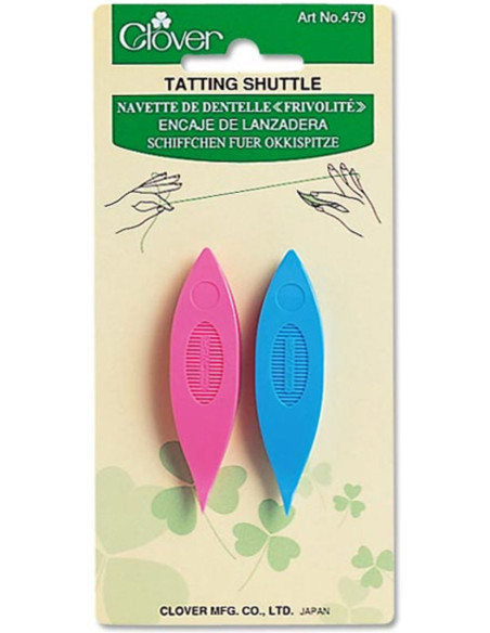 Kleines Schiffchen für Occhi-Spitzen von Clover