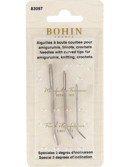 Gekrümmte Stricknadeln von Bohin
