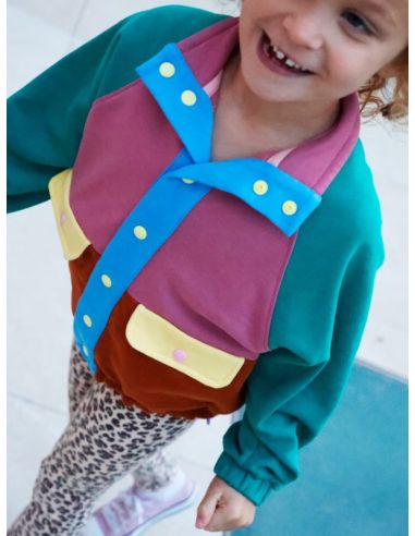 Sweatshirt- und Outdoorjacken-Schnittmuster für Kinder & Erwachsene - Marmaï Patterns