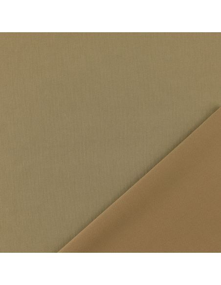 Scuba-Stoff mit Pfirsichhaut-Effekt - Beige