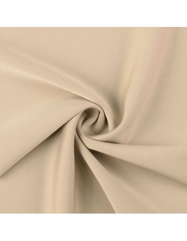 Scuba-Stoff mit Pfirsichhaut-Effekt - Beige
