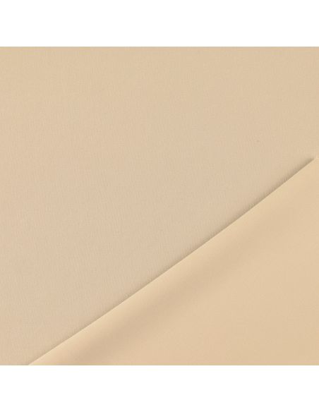 Scuba-Stoff mit Pfirsichhaut-Effekt - Beige