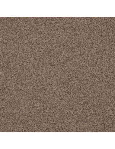 Doppelseitiger Teddy-Fleece-Stoff - Taupe