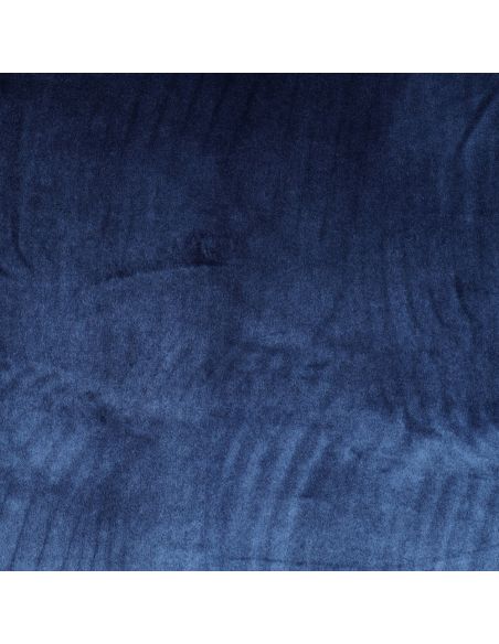 Luxus-Möbelstoff Samt - Marineblau