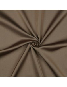 Mikrosatin-Stoff mit Seidentouch - Taupe