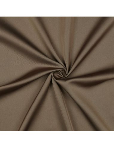 Mikrosatin-Stoff mit Seidentouch - Taupe