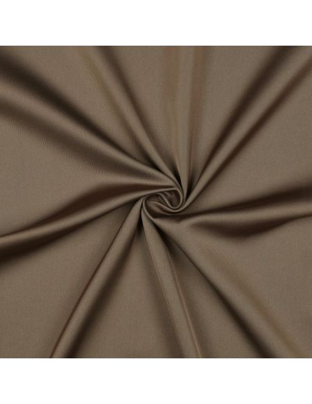 Mikrosatin-Stoff mit Seidentouch - Taupe