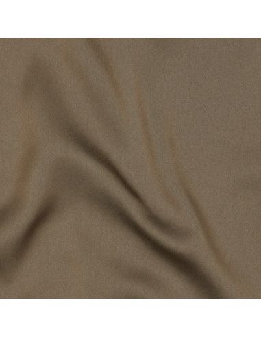Mikrosatin-Stoff mit Seidentouch - Taupe