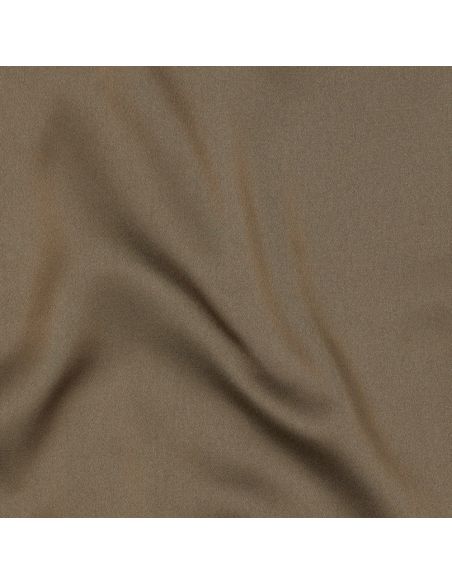 Mikrosatin-Stoff mit Seidentouch - Taupe