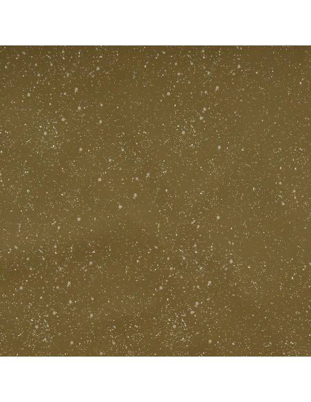 Wasserdichter Leinwandstoff für Regenmantel - Olivgrünes Batikmuster