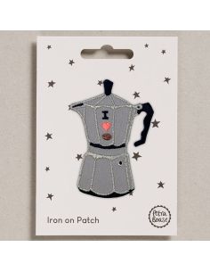 Bügelbild - Italienische Kaffeemaschine
