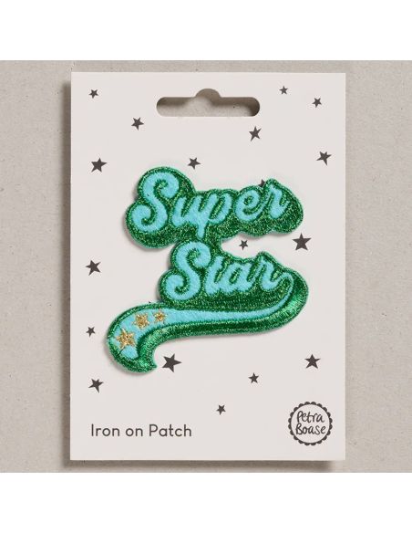Bügelbild - Super Star
