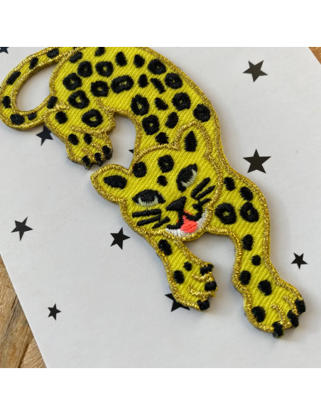 Bügelbild - Leopard