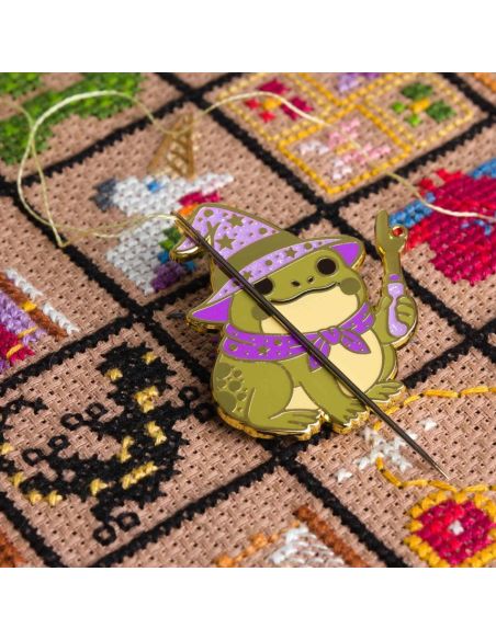 Magnetische Nadelhalter - Magischer Frosch