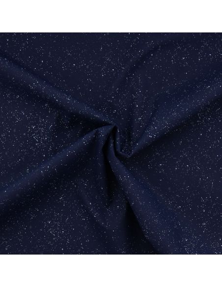 Wasserdichter Segeltuchstoff für Regenmäntel - Blaues Batikmuster