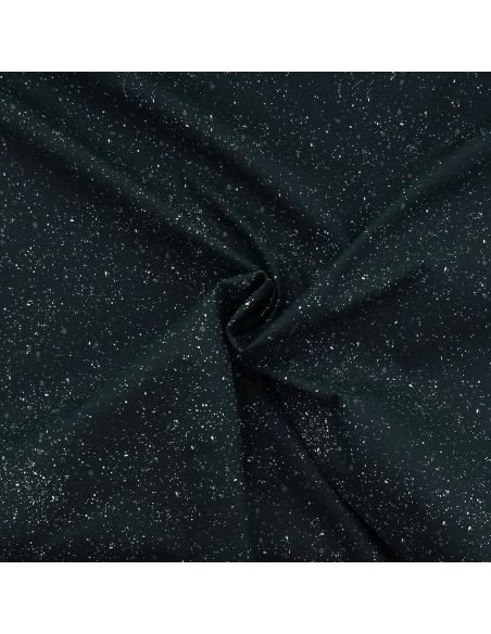 Wasserdichter Leinwandstoff für Regenmantel - Batikgrün