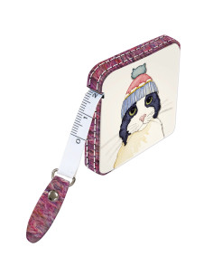 Rollmaßband 150 cm - Katze und Mütze